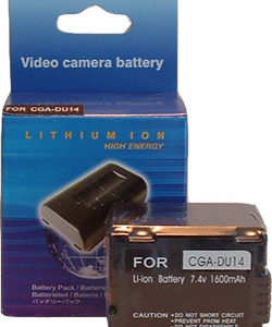 Camera accu CGA DU14 Panasonic DU-14
