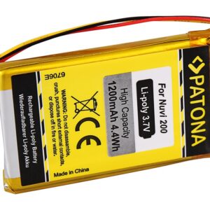 Battery Garmin Nuvi 200 Nuvi 205 250 255 260 200W 205T 205W 205WT 252W